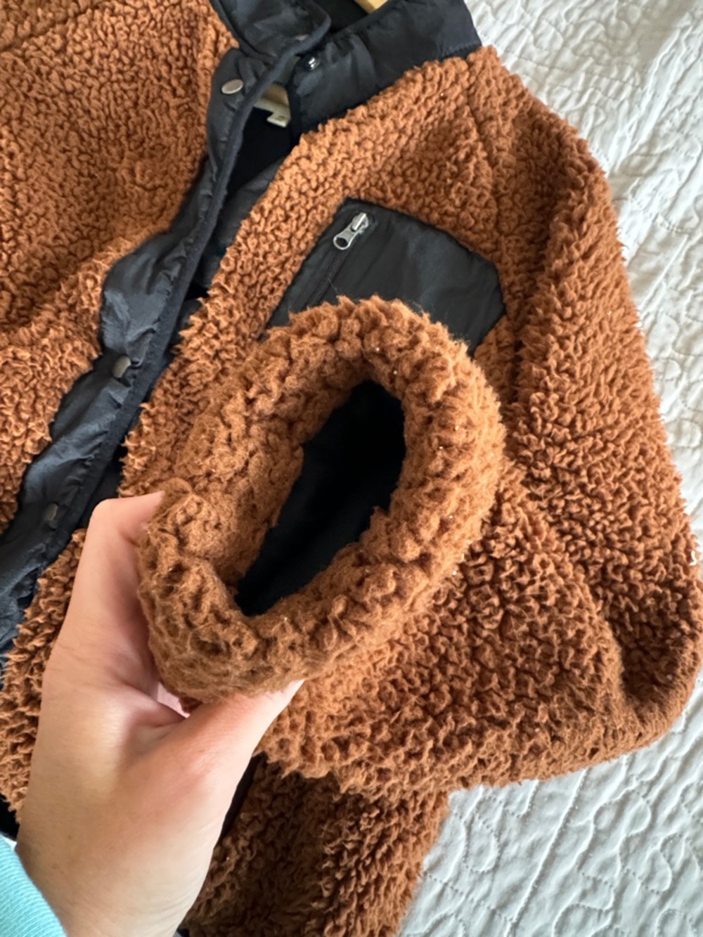 Thread & Supply Fleece/Sherpa Jacket - Picture 4 of 8